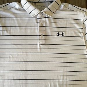 Under Armour cold black Men’s Heat Gear Polo XL